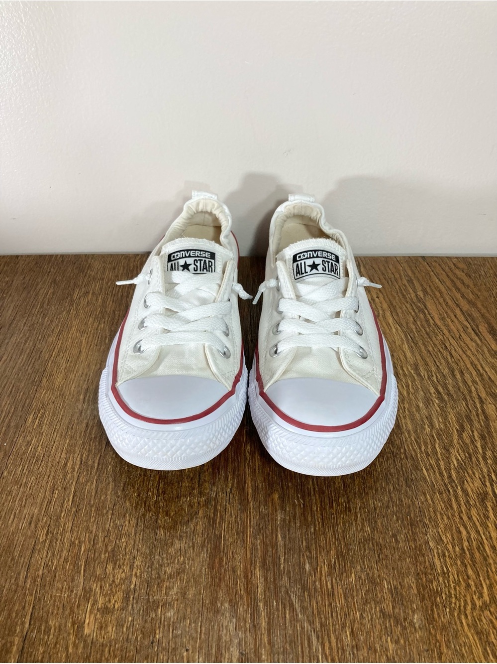 Converse CTAS Shoreline Slip On Sneaker Women’s Size 8 White Canvas - Picture 3 of 8